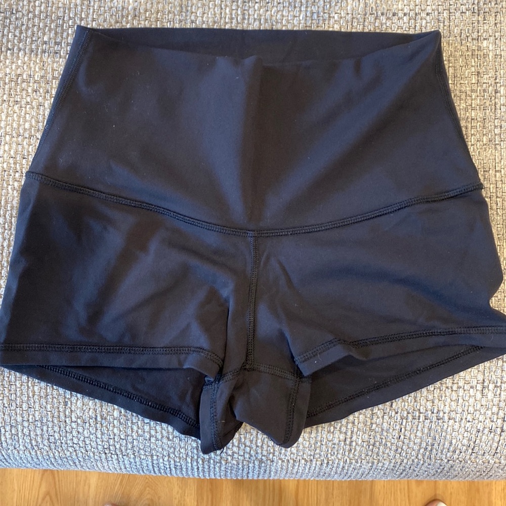 Lululemon high rise or fold over shorts!